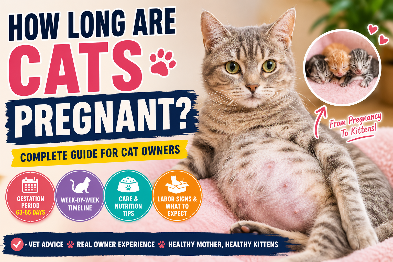 How Long Are Cats Pregnant?