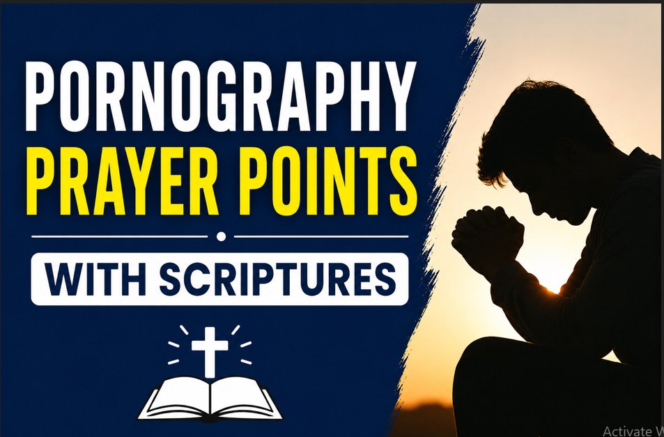 Pornography Prayer Points With Scriptures