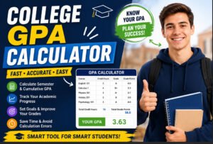 GPA Calculators: Fast & Accurate Grade Point Tools