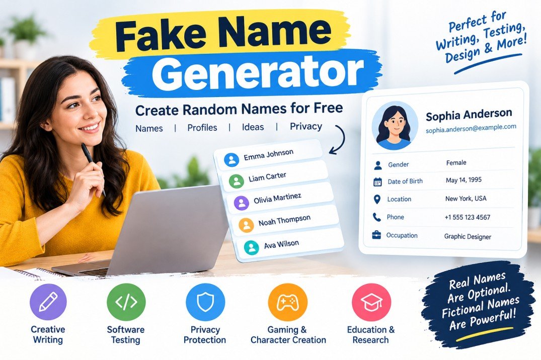 Create Realistic Names Online Today
