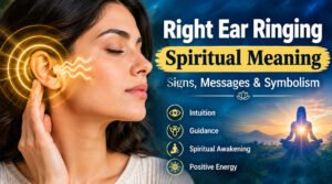 Right Ear Ringing Spiritual Meaning:  Key Signs